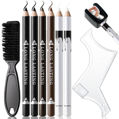 Noerrors barber pencil set showing hairline shaping close-up for precise edge definition