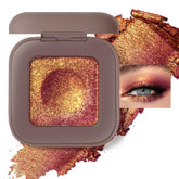 Noerrors Duochrome Burgundy Gold Glitter Palette highlights dramatic duochrome shimmer for bold eye looks.
