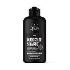 No Gray coloración rápida negro shampoo: cubre canas con resultados naturales.