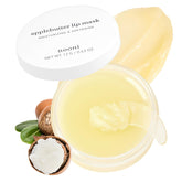 Nooni Applebutter Lip Mask en tarro para hidratación nocturna.