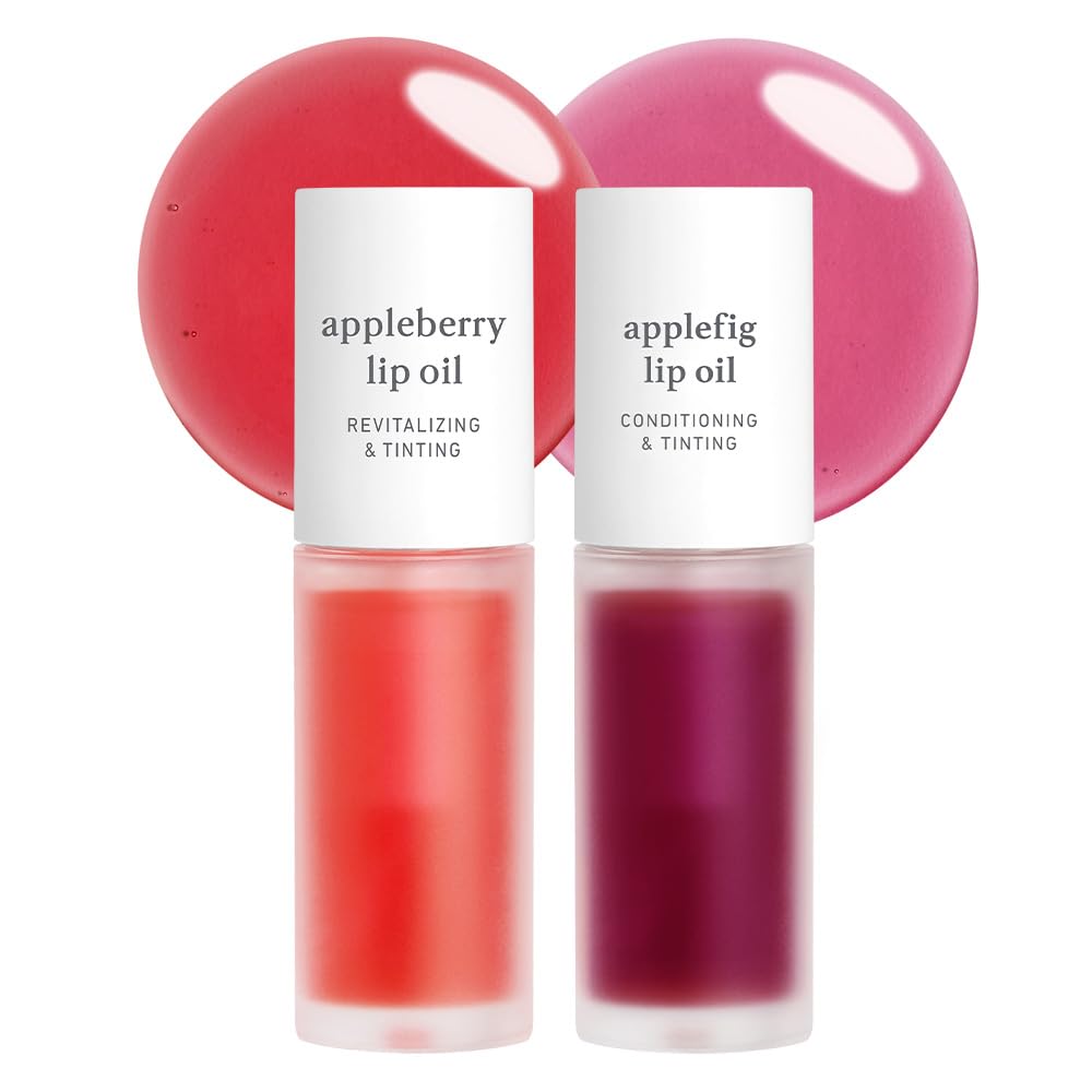 Nooni lip oil set packaging showcases premium gift-ready presentation.