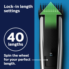Norelco DualCut steel blades deliver fast, even trims
