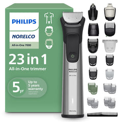Norelco All-in-One Series 7000 attachments expand grooming options at home