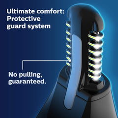 Norelco Nose Trimmer 5000 with ear trimming attachment for safe grooming