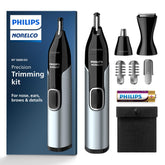 Norelco Nose Trimmer 5000 front view showing precise nose trimming