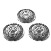 Norelco SH91/52 replacement heads pack—three blades for a refreshed shave.