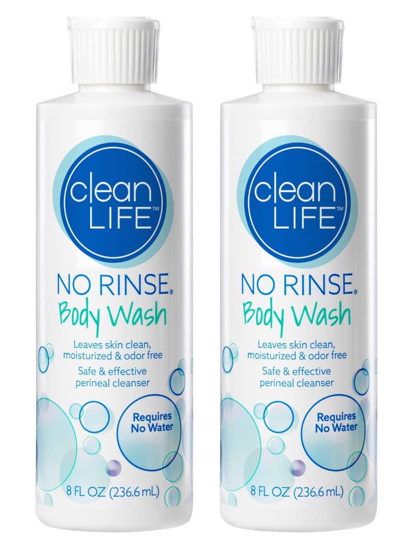 No-Rinse: botella de 236 ml para limpieza corporal sin enjuague
