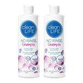 No-Rinse CleanLife Shampoo botella, limpieza sin agua para cabello fresco y manejable.