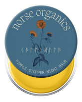 Norse Organics Pimple Stopper Night Balm bottle for overnight care