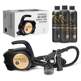 Norvell M1000 HVLP system with turbine for smooth, even tans