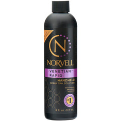 Norvell Venetian One sunless solution bottle with fast-drying bronzer for a natural bronze glow.