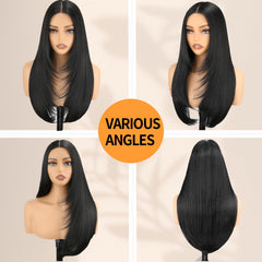NOSTALGIA lace front area 13x5 closure for natural scalp look