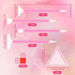 Notoke replacement tips bundle enables accurate details on small rhinestones.