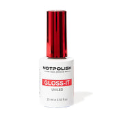 Notpolish Gloss-It brillo espejo en uñas, acabado suave y sin residuo