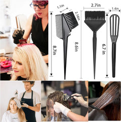 NOUSV hair dye comb guides precise color placement and sectioning