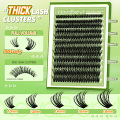 NovaBeryl soft D-curl clusters blend naturally for everyday wear.