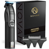 NOVAH Grooming professional hair trimmer front view for precise, zero-gap detailing