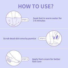 NOVAL home pedicure stone delivers spa-like foot care