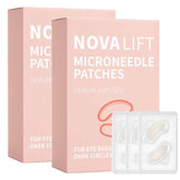 NOVALIFT Micro Eye Patches pack shot showing soothing hydration.