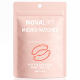 NOVALIFT Micro Eye Patches packaging ready for quick, soothing under-eye refreshment.