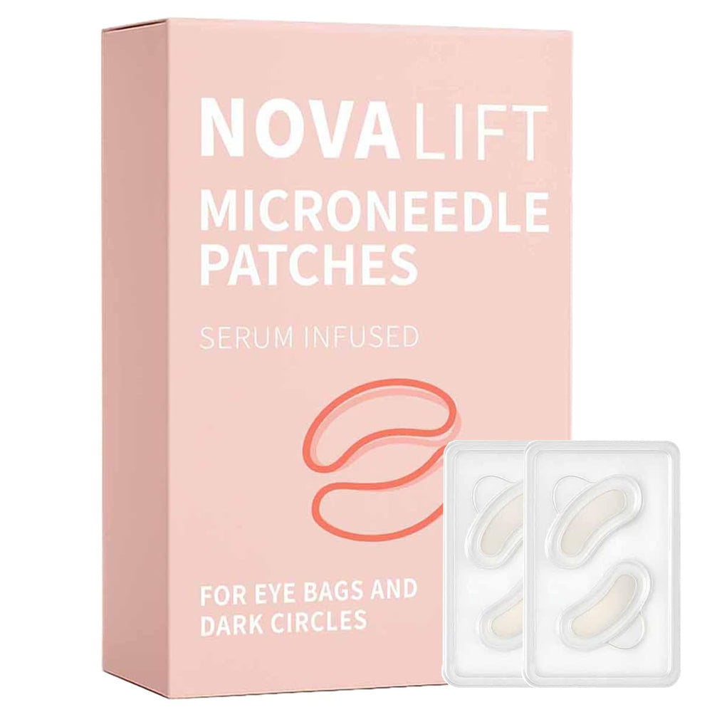 NOVALIFT Micro Eye Patches with serum-infused formula soothing under-eye skin
