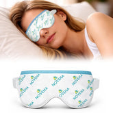 NOVEHA compresa-ojos-calor-humedo para alivio suave.