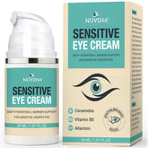 NOVEHA Daily Sensitive Eye Cream hidrata parpados secos para mayor comodidad diaria