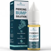 NOVEHA piercing bump solution bottle pour supports quick skin refresh.