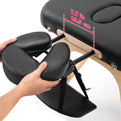 Noverlife face-down cushion demonstrates plush comfort for prone sessions