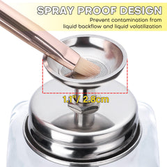 Noverlife transparent pump cap shows contents for quick access.
