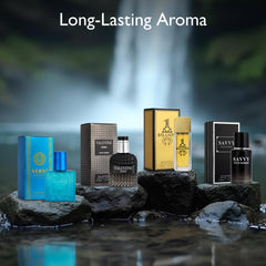 NovoGlow Signature Scent Valentine Nero bottle close up with citrus and spice hints