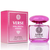 NovoGlow Verse Pink Crystal Intense bottle for confident daytime wear