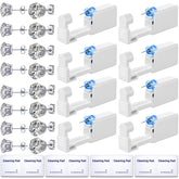 Novopiercing 24-pcs ear piercing kit package for beginners and home use.