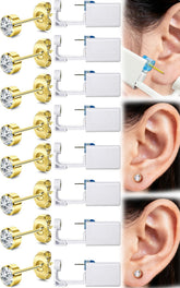 Novopiercing kit con pistolas de perforación, ideal para uso doméstico seguro y rápido.