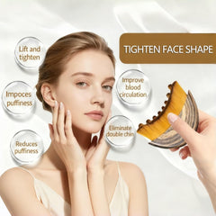 NOVWEE dry brushing face brush with soft bristles for comfortable daily use.