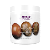 Manteca NOW Foods: textura rica para piel suave y nutrida.