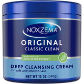 Noxzema Classic Clean Cream in jar showing deep cleansing texture