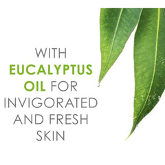 Noxzema Face Wash Tingling Application with eucalyptus for an invigorating cleansing.