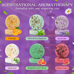 NSRZUA watermelon shower steamer with bright, uplifting fragrance in the shower.