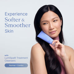Nu Skin ageLOC LumiSpa cleanser pump-dispense enables controlled use.