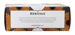 Nubian Heritage African Black Soap Bar lather forms when water is added.