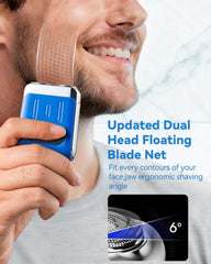 Nugxica dual-head shaver delivers precise, comfortable daily grooming.