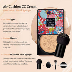 NUIBO air cushion CC cream bottle for quick, portable touch-ups.
