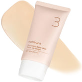 Numbuzin No.3 envase porcelana base con tono iluminador para piel natural
