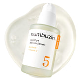 Numbuzin No.5 Serum: botella para aplicación suave y diaria.