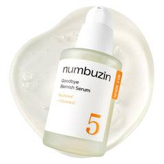 Numbuzin No.5 Serum: botella para aplicación suave y diaria.
