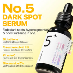 Numbuzin No.5 serum dropper pour enabling precise dosing and controlled application