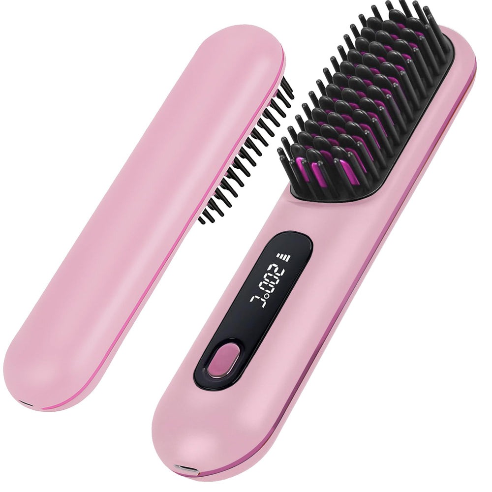 NUMOYA Go Brush Pro 2026 compact design highlights easy carry for on-the-go styling.