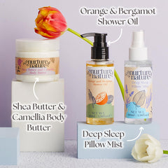 Nurture by Nature New Mom Set body butter for nourishing, soft skin.