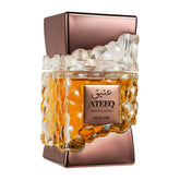 Nusuk Ateeq bottle front showing bold citrus-spice opening for confident daily wear